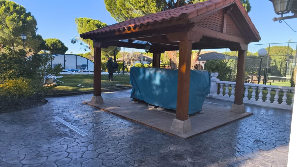 HormigÃ³n Impreso FM MuÃ±oz - Proyecto suelo decorativo con textura 23