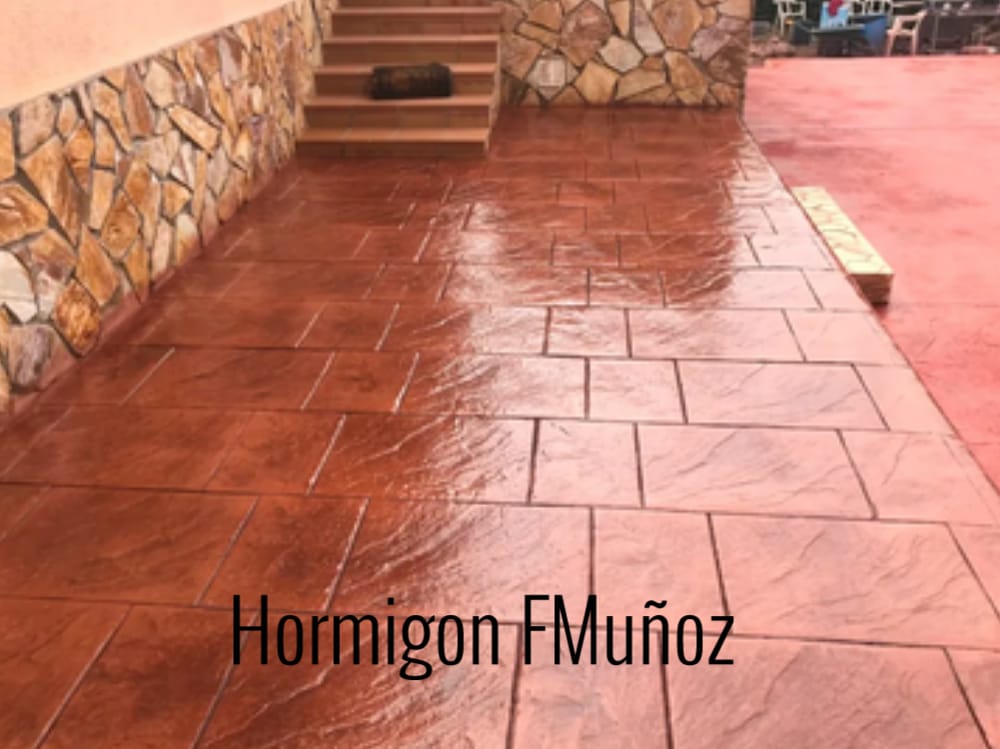 HormigÃ³n Impreso MuÃ±oz - Trabajo de pavimento decorativo nÃºmero 4