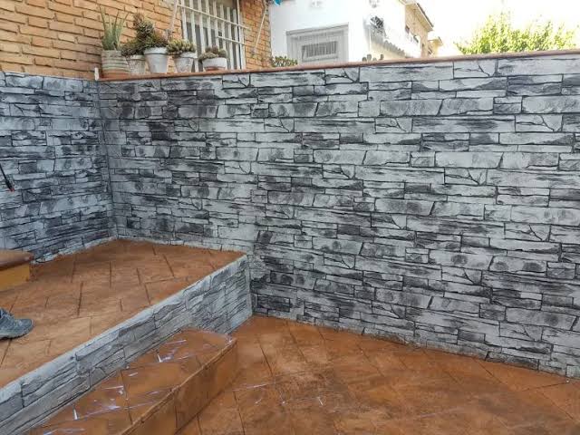 HormigÃ³n Impreso FM MuÃ±oz - Suelo impreso con textura proyecto 1