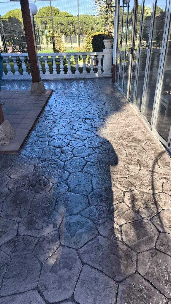 HormigÃ³n Impreso FM MuÃ±oz - Suelo impreso decorativo proyecto 21