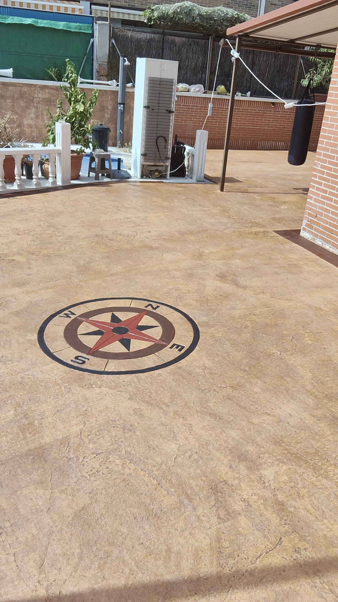 HormigÃ³n Impreso FM MuÃ±oz - Pavimento decorativo exterior acabado 29