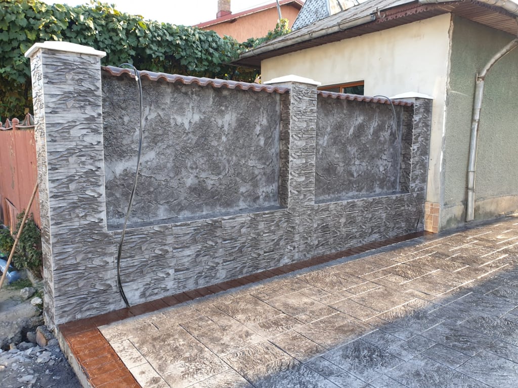 HormigÃ³n Impreso FM MuÃ±oz - Pavimento decorativo en acceso proyecto 3