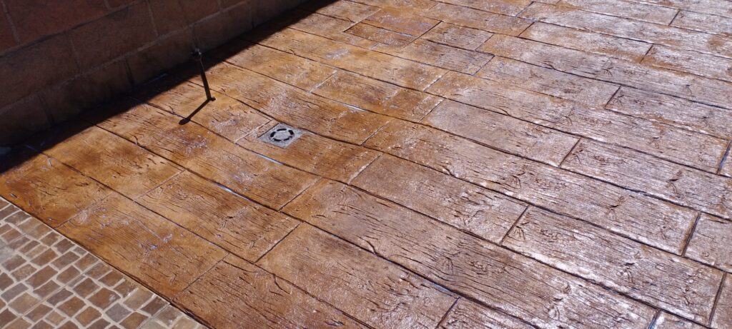 HormigÃ³n Impreso FM MuÃ±oz - Acabado en hormigÃ³n impreso proyecto 5