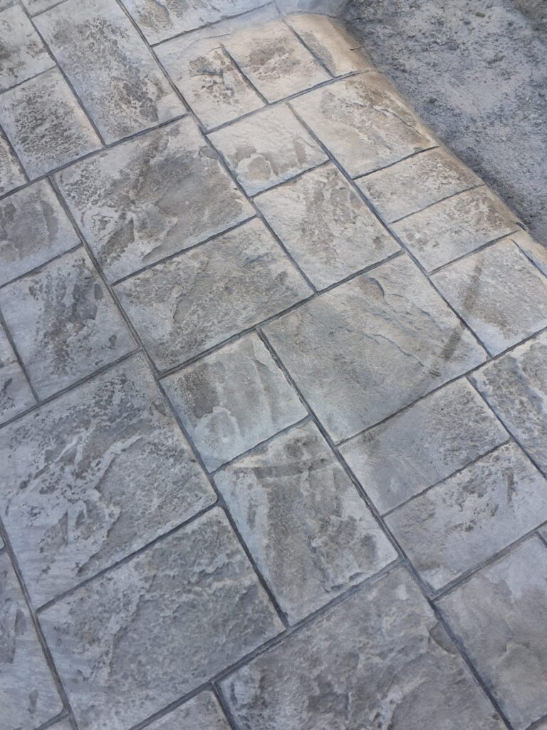 HormigÃ³n Impreso FM MuÃ±oz - Trabajo de hormigÃ³n impreso exterior 19