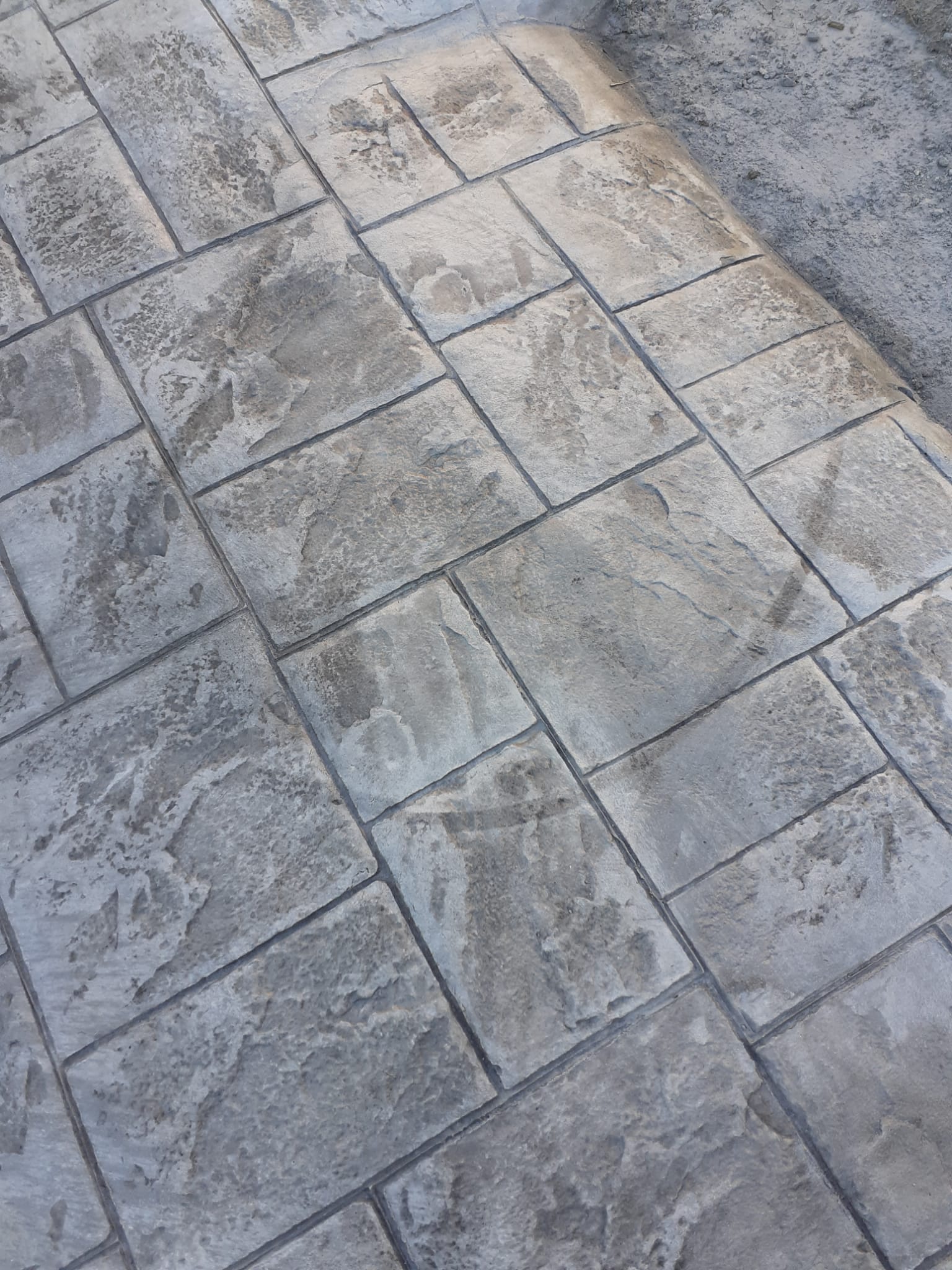 HormigÃ³n Impreso FM MuÃ±oz - Trabajo de hormigÃ³n impreso exterior 19